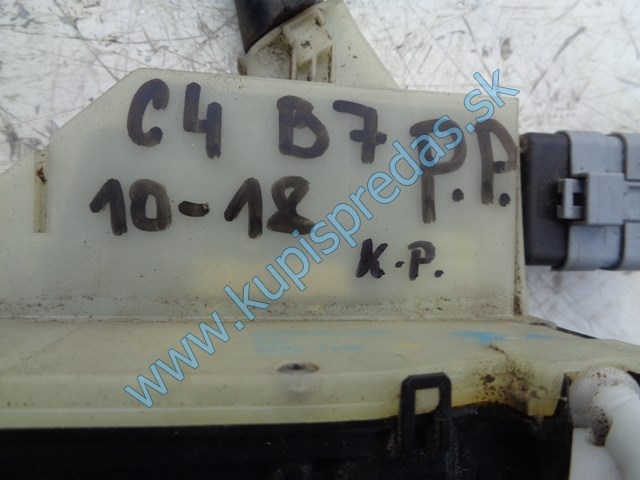 pravý predný zámok na dvere na citroen c4, B7, 9685351480